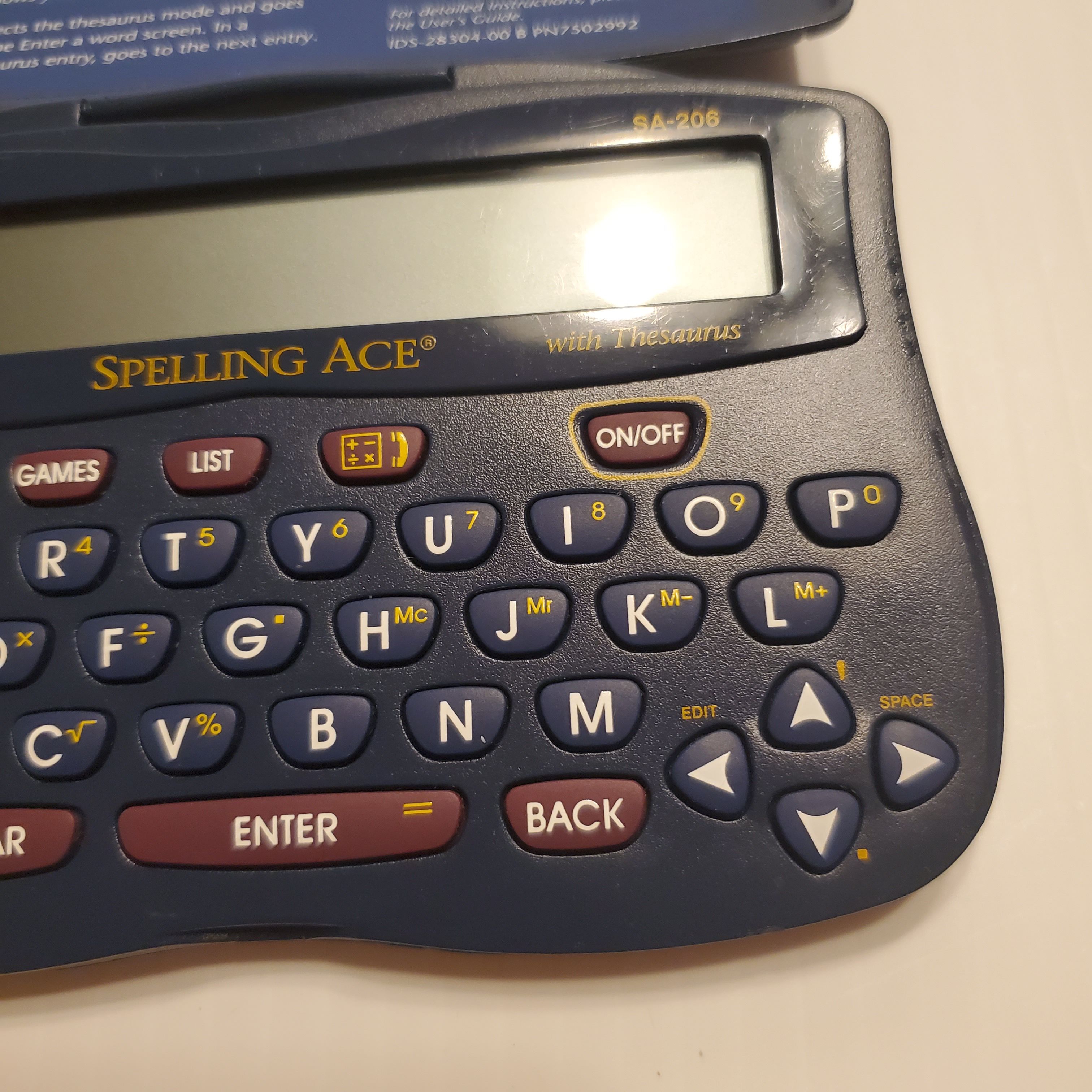 Franklin Spelling Ace with Thesaurus model SA206 for Sale in San Jose