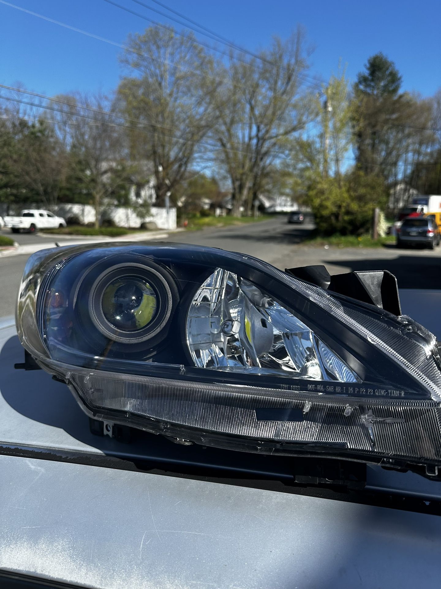 Mazda 3 2014-2016 Black Housing Headlights