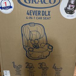GRACO 4EVER DLX 4-IN-1 CAR SEAT. Brand new. Still in the box. 