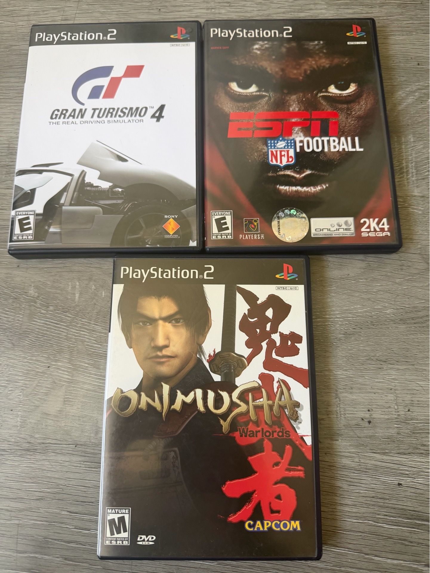 Ps2 bundle all 3 for 5