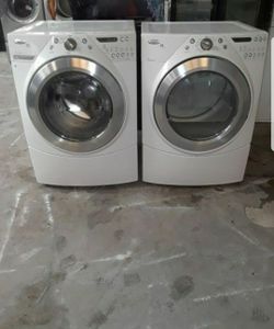 Gas Kenmore washing machine and dryer set 3 months warranty delivery and installation