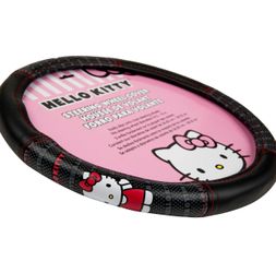 Hello kitty steering wheel cover