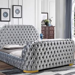 NEW STILE OF BED ( QUEEN) ✨️FINANCING AVAILABLE NO CREDIT NEEDED✨️