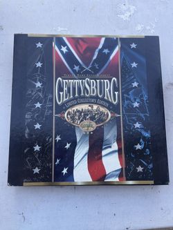 Gettysburg Limited Collectors Edition Laserdisc Box