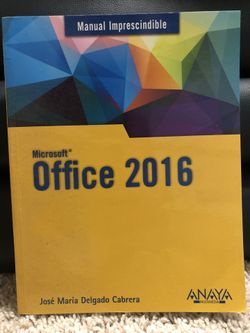 Microsoft Office 2016 book
