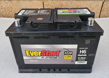 Car Battery Size H6 or 48 AGM