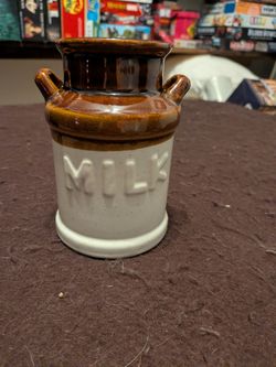 Vintage Stoneware Milk Churn