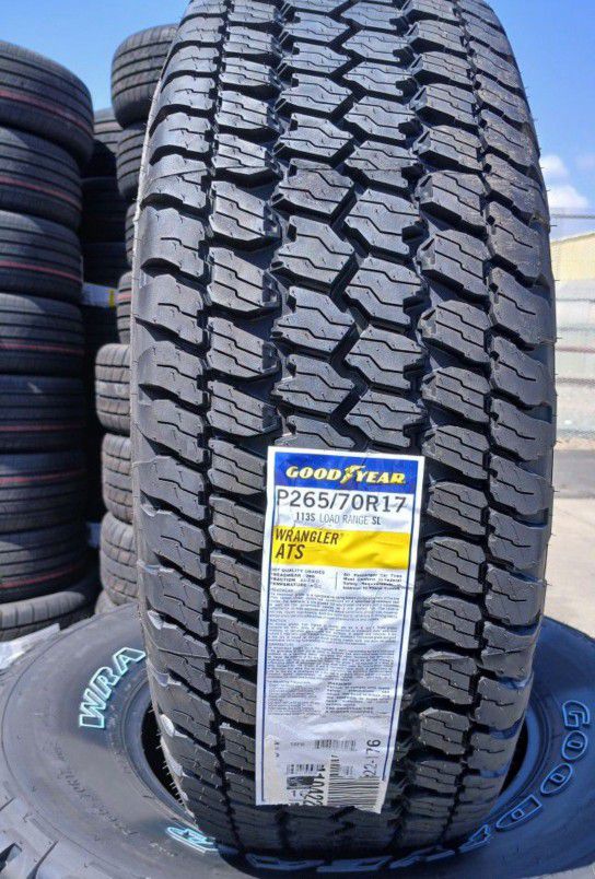 265/70/17 Goodyear AT New Set of Tires!!!