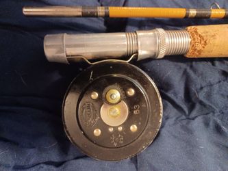 Vintage Martin Fly Rod and Reel, used