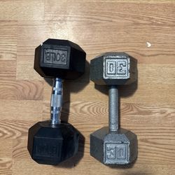 30 Lbs Dumbbells
