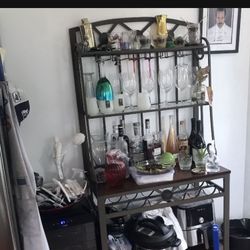 Book, Plant, Wine Or Kitchen Shelf 
