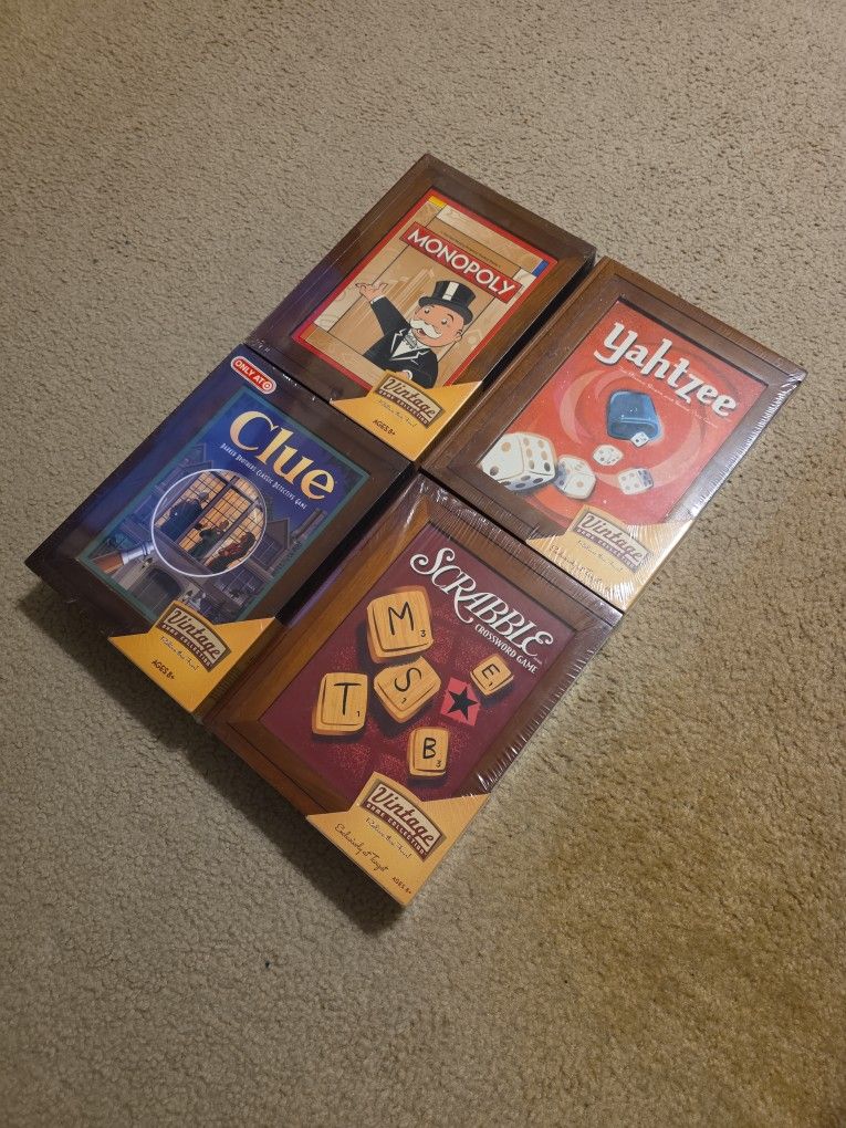 Vintage Board Games