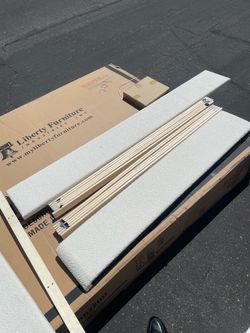 SOLOMON QUEEN SIDE RAILS, FOOTBOARD AND SLATS