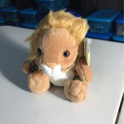 MASA The LION COCA-COLA 1999 Bean Bag Plush 5.5" Mozambique #0219