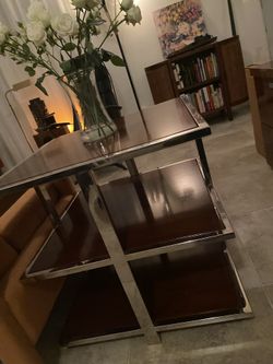 Side Table 24x24x24 Indoor/outdoor High End Super Heavy