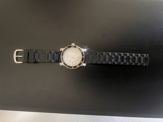 Juicy Couture Black Strap Wristwatch