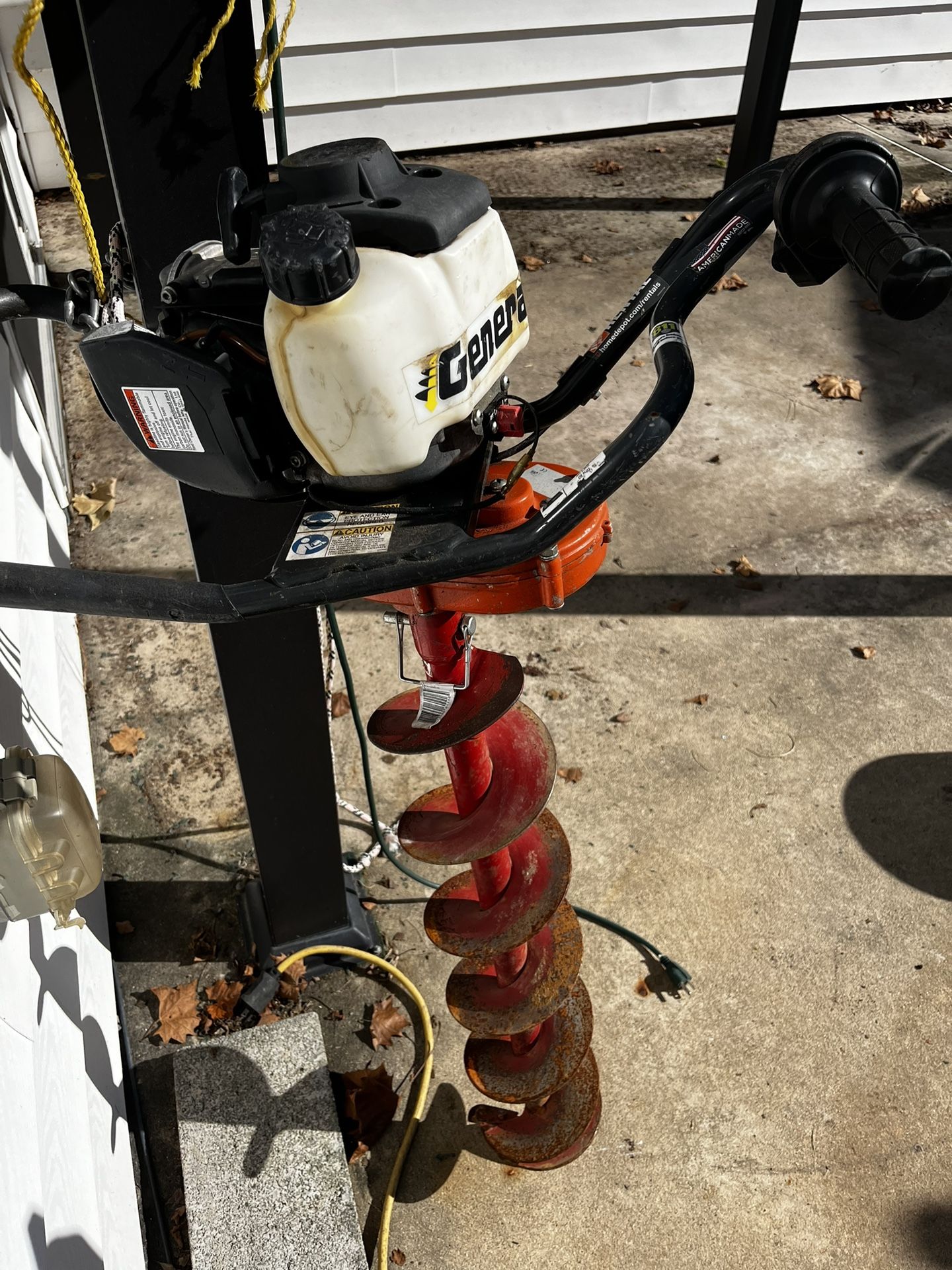Fence Post Auger —Hole Excavation Tool