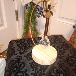 Crystal Sun Catcher - Chocolate "Gold Drops of Letters"