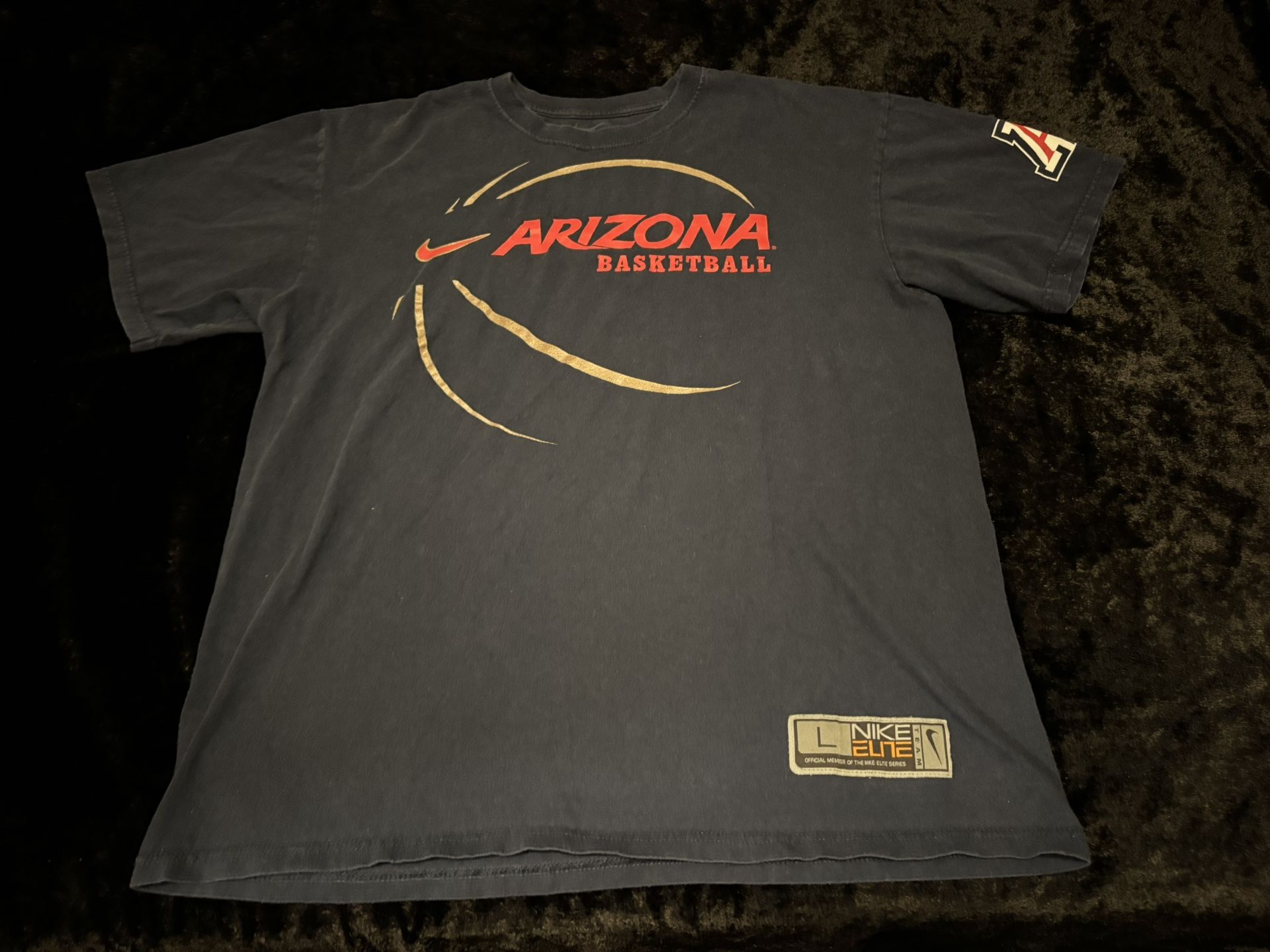 Mens Large Y2K Arizona Wildcats Nike Elite Tshirt