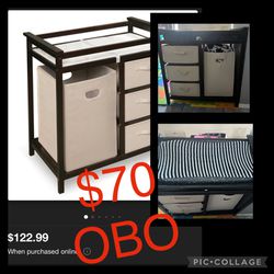Baby Changing Table WITH LOTS OF STORAGE 