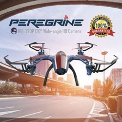 BRAND NEW IN BOX PEREGRINE DRONE WITH  SCREEN REMOTE AND CAMERA Drones with Camera for Adults or Kids – U28W VR WiFi FPV Drone with Camera Live Video,