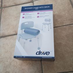 Shower Chair With Back Drave Brand New Factory Box