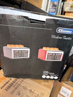 Clixane Modern 4-Slice Toaster WT-8206E