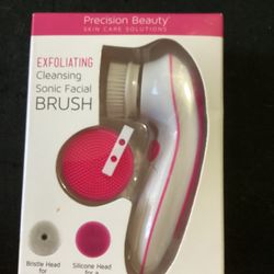 Precision Beauty SKIN CARE SOLUTIONS  EXFOLIATING Cleansing Sonic Facial BRUSH