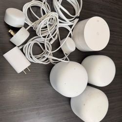 Google Nest Wifi Router (3) + 1 Google Router