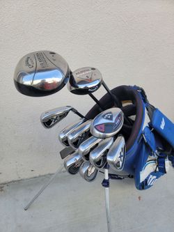 Callaway Big Bertha & X20 Golf Club Set Right Handed W/Mizuno Stand Bag
