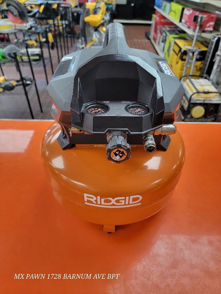 Ridgid OF60150HB 6Gal Pancake Air Compressor