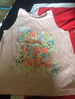 Girls top size Large