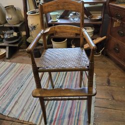 Antique Primitive Farmhouse Youth Chair
