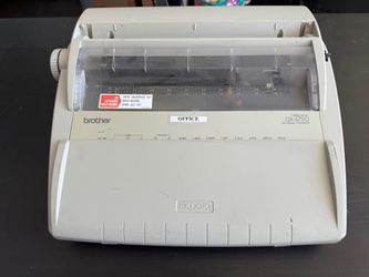 Vintage Brother Correctronic GX-6750 Electronic Typewriter with Cover