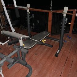 GOLDYS GRYM BENCH SET