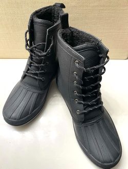 MIX No 6 men's winter boots size 12M Tumble Nubk/Goat nap