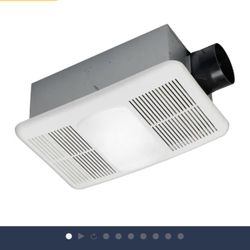 New Bathroom Fan And Heater 