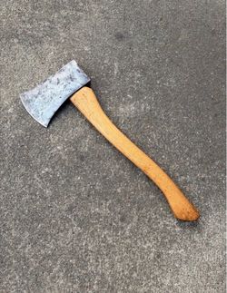Hatchet Axe with Wood Handle