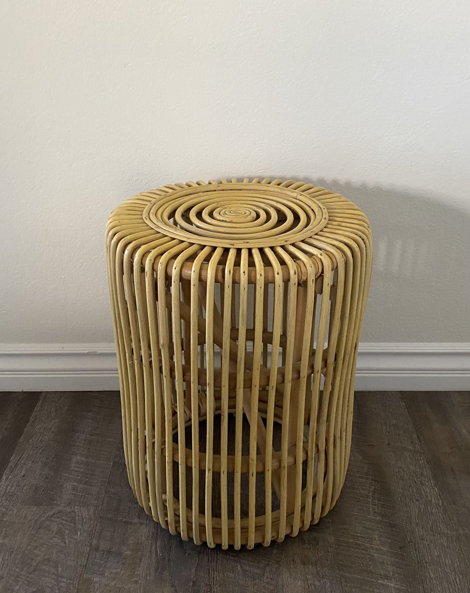 Rattan Accent Table or Stool