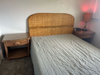 Rattan bedroom set