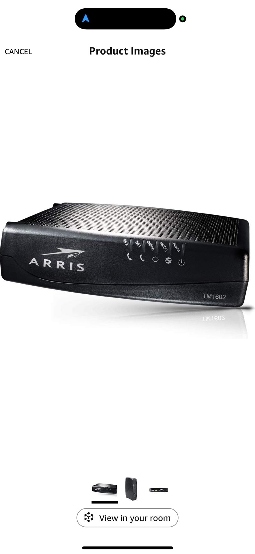 Arris Touchstone TM1602A 16x4 Docsis 3.0 (Arris 822G Upgrade)
