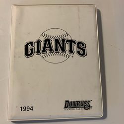 Card Holder Album Full Of Random Sports Cards