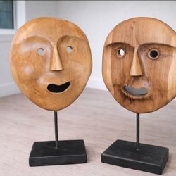 Teak Masks