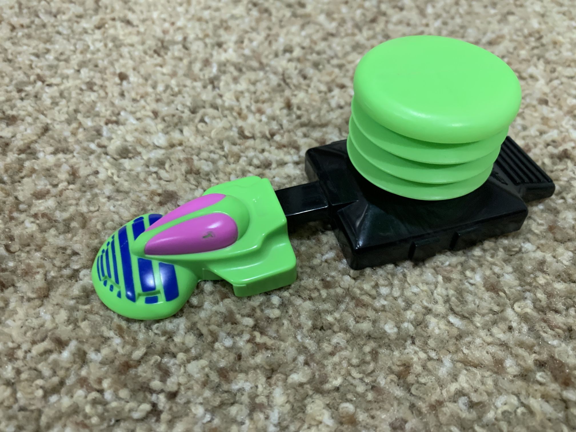 1992 Hot Wheels Mini Streex Racer Tracer Green McDonalds Happy Meal Toy
