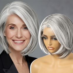 Grey Wig 