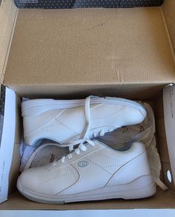 Dexter Raquel III B1826-9 Womens Size 6.5  M White Blue Bowling Shoes Slide-Rite