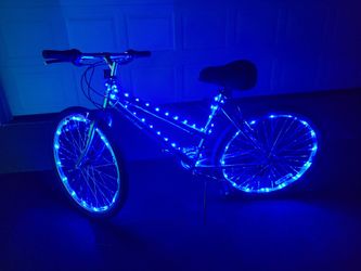 LED BLUE BIKE LIGHTS