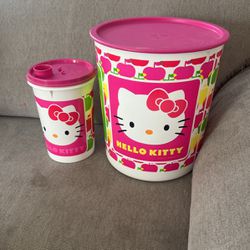 Hello Kitty Sanrio Tupperware