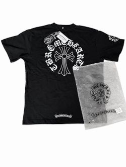 a black shirt