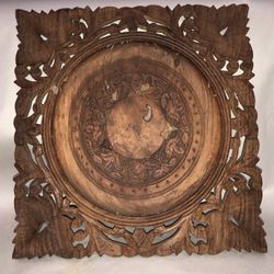 Vintage Wood Carving 